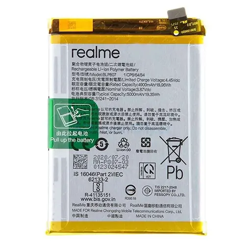 Replacement for REALME Q2 V5 RMX2117 BLP807 SCS BATTERY - Quality Phone Parts in Sri Lanka